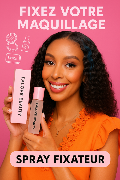 Fixateur de Maquillage Falove Beauty – Fini Mat & Contrôle du Sébum



Matifiez. Fixez. Restez fraîche.
Un teint net et sans brillance, du matin au soir.