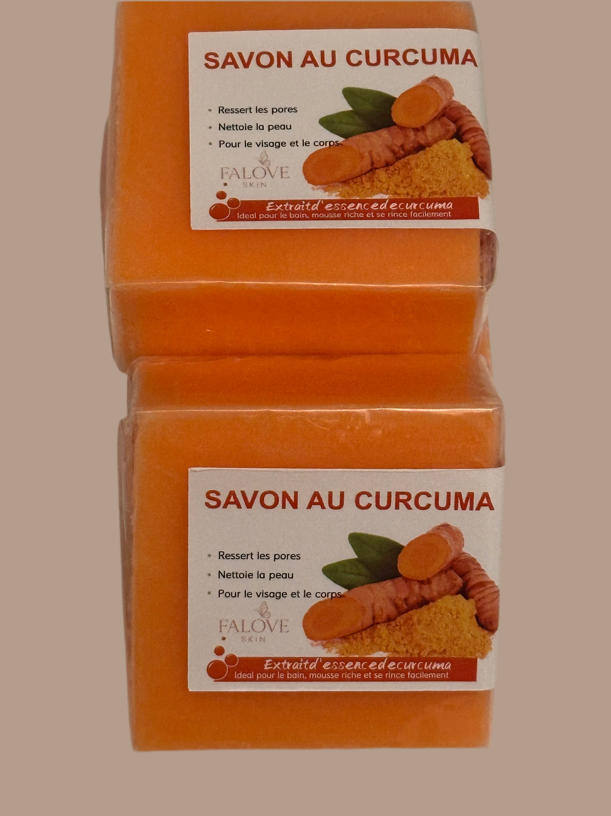 Savon au Curcuma – FALOVE SKIN

Nettoyant naturel pour une peau éclatante