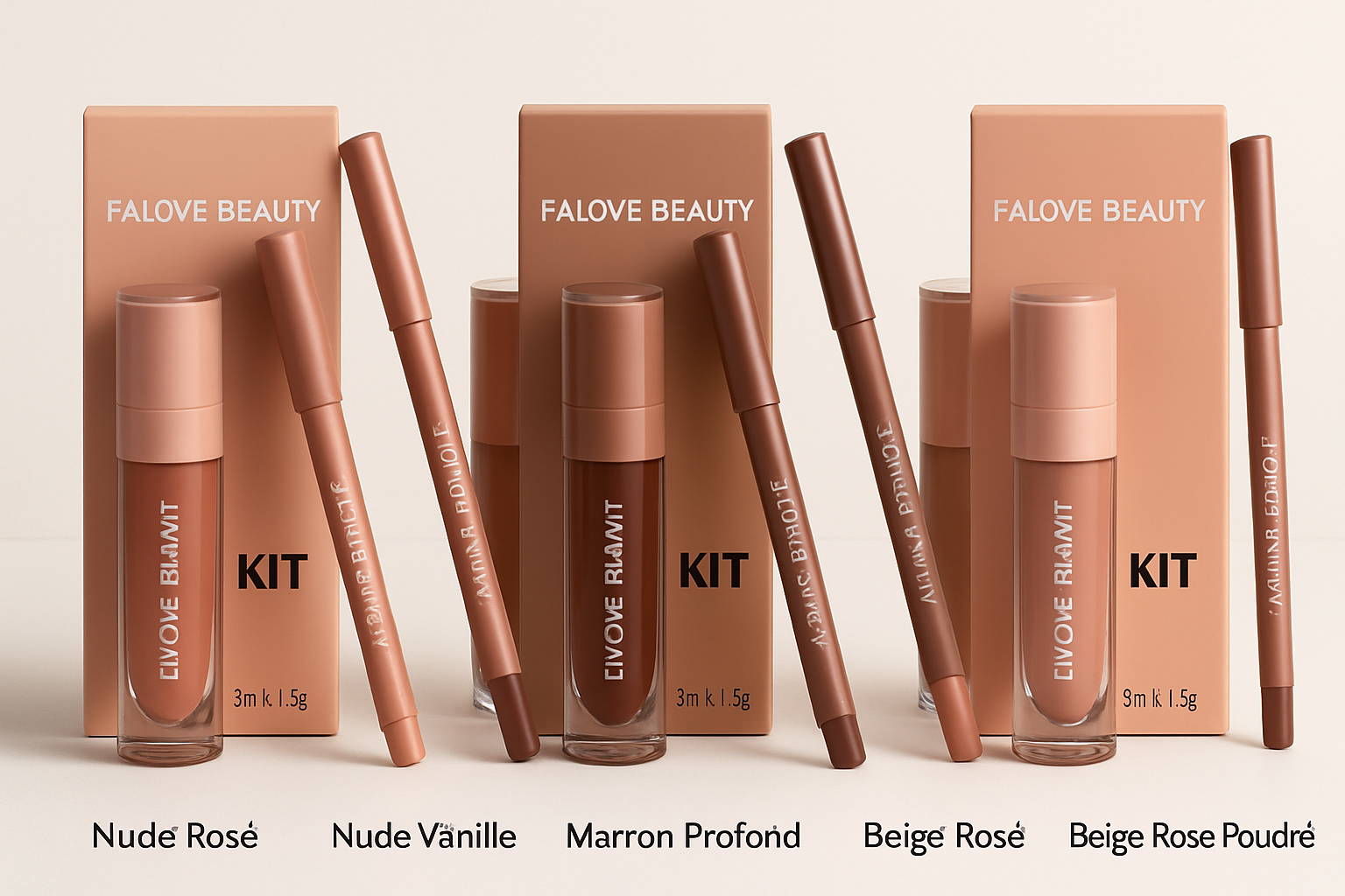 Nude Addict – La Collection Gloss by FALOVE

Des teintes naturelles, une brillance irrésistible, un contour parfait.
5 couleurs nude pensées pour toutes les carnations, pour sublimer tes lèvres au quotidien.

✨ Gloss + Crayon pour des lèvres définies, dou